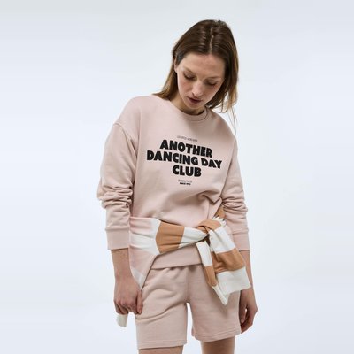 Sweat avec inscription en molleton de coton BIO MONOPRIX