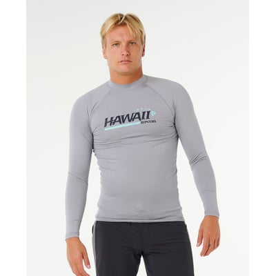 T-shirt anti-UV Hawaii Gritty Perf manches longues RIP CURL