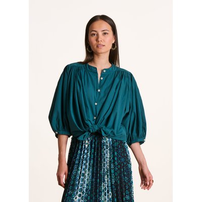 Chemise en coton ample unie LA FEE MARABOUTEE