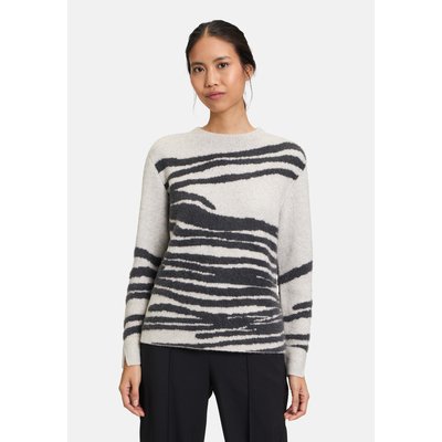 Pull-over en grosse maille à motif jacquard BETTY BARCLAY