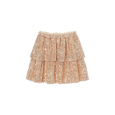 Jupe à volants en sequins Noël VERTBAUDET