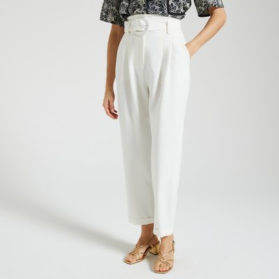 Witte strakke broek La Redoute