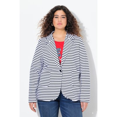 Blazer en jersey. Manches longues et col ULLA POPKEN