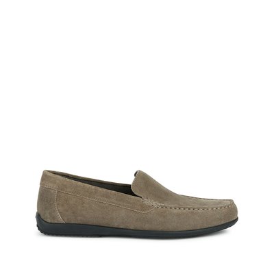 Ademende loafers in leer Ascanio GEOX