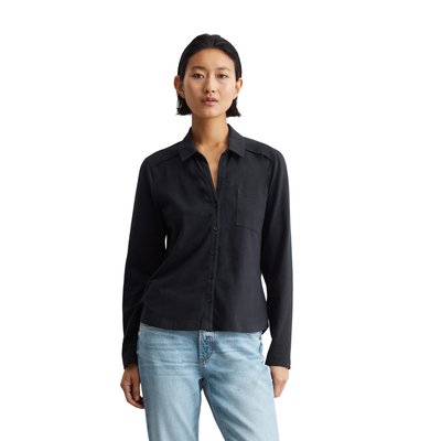 Blouse en jersey regular en coton organique stretch MARC O'POLO