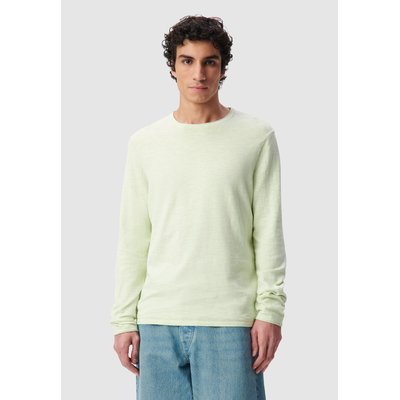 Pull coton bio tricot fin flammé IKKS