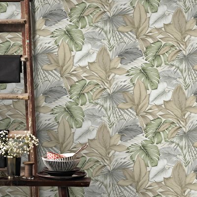Papier peint feuilles eucalyptus Indra SUPERFRESCO EASY