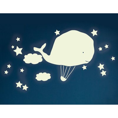 Stickers phosphorescent Montgolfière MIMI'LOU