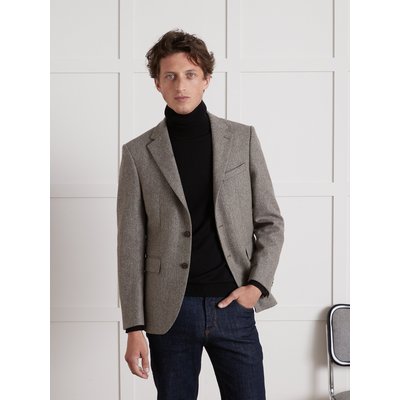 Blazer chevrons pure laine CYRILLUS