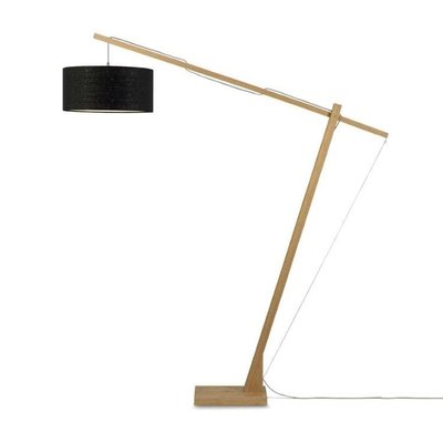Lampadaire bambou et lin Mont GOOD & MOJO