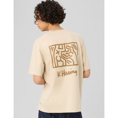 T-shirt licence keith haring BZB