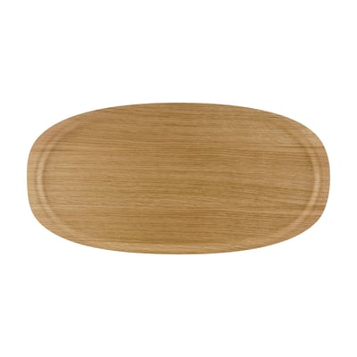 Plateau Ovale Viventium Chêne 56 x 28 cm ARY HOME