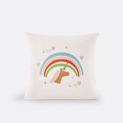 Taie d’oreiller en coton biologique, Licorne LA REDOUTE INTERIEURS