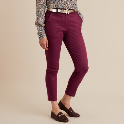 Pantalon couleur bordeaux femme shop