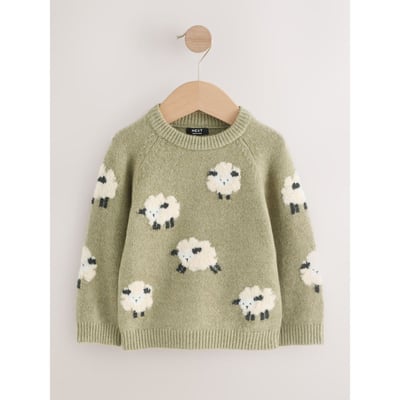Pull ras du cou en maille NEXT