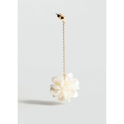 Boucles d'oreilles fleurs pendentifs MANGO