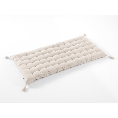 Coussin de Sol ou Matelas de sol avec pompons Collection Kalas EDEN