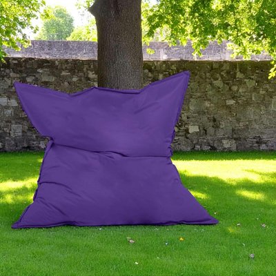 Pouf XXL extérieur violet 180 cm ARTA PIER IMPORT