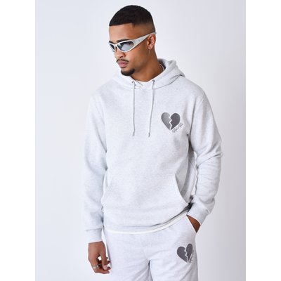 Sweat à Capuche cœur brisé PROJECT X