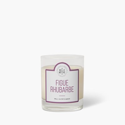 Bougie parfumée FIGUE RHUBARBE LA BELLE MECHE