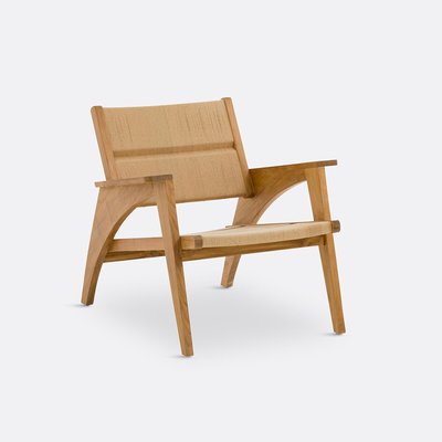Кресло из тика и плетения, Tekora LA REDOUTE INTERIEURS