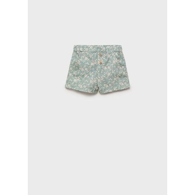 Short coton fleurs MANGO BABY