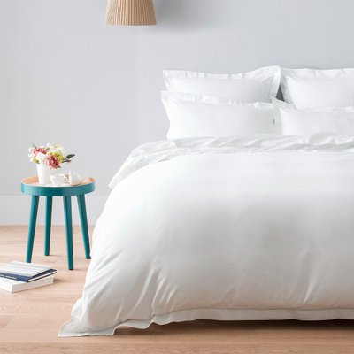 Housse de couette satin de coton égyptien 120 fils - 300 tc LONDON COTTON & CO