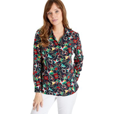 Chemisier imprime foulard La Redoute