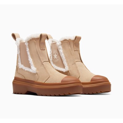 Girls Ankle Boots Leather Suede CONVERSE La Redoute