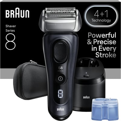Rasoir électrique Series 8 8663cc Clean&Charge BRAUN