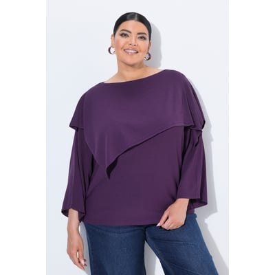 Pull esprit châle, coupe oversize ULLA POPKEN