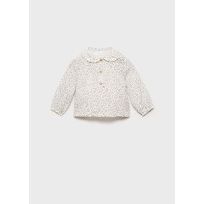 Blouse en coton imprimée MANGO BABY