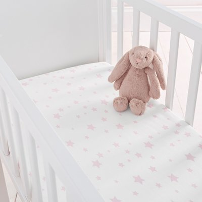 Pack of 2 Safe Nights Crib Fitted Sheets SILENTNIGHT