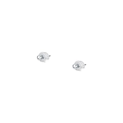 Boucles d'oreilles en or 375 et oxyde de zirconium CLEOR