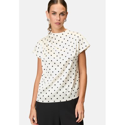 Blouse en satin à pois ZERO
