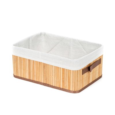 Panier de rangement pliable en bambou COMPACTOR