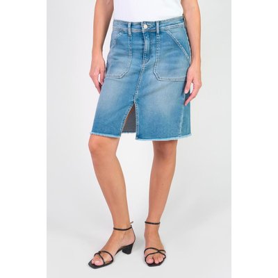 Jupe droite en jeans LEDISI LE TEMPS DES CERISES