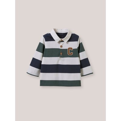 Polo-rugby en coton biologique CYRILLUS