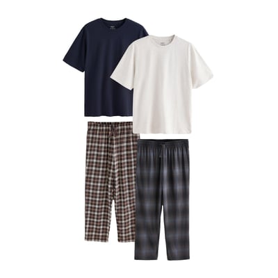 Pyjama en jersey à manches courtes, lot de 2 NEXT