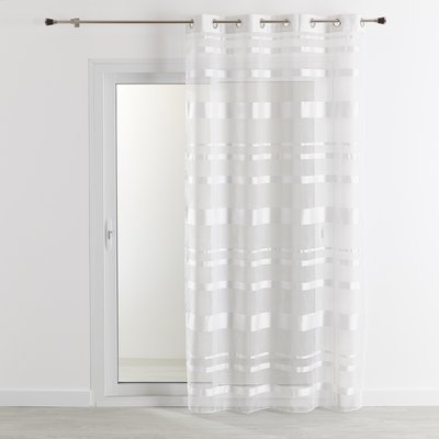 Voilage rayures horizontales HOME MAISON