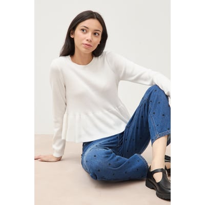 Pull col rond manches longues BONOBO