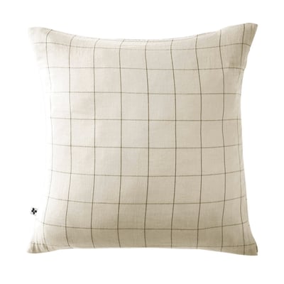 Taie d'oreiller Gaze Coton 50 x 70 cm Gaia Matchs Vert d'eau EDEN