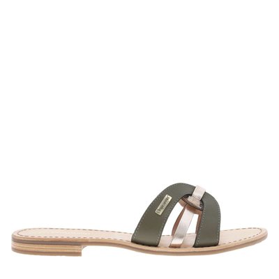 Mules plates en cuir Hamsuko LES TROPEZIENNES PAR M BELARBI