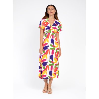 ROBE MIDI IMPRIMEE MYKE AN'GE