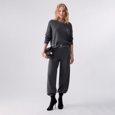 Pull avec surpiqûres LIU JO