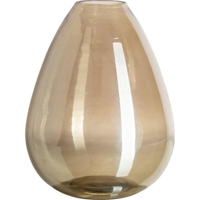 Vase profil élancé en verre fumé RECOLLECTION