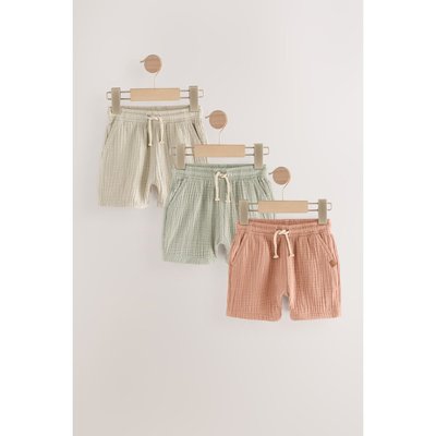 Short doux texturé , lot de 3 NEXT