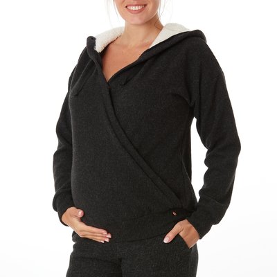 Sweat de maternité et d'allaitement Sweet home CACHE COEUR