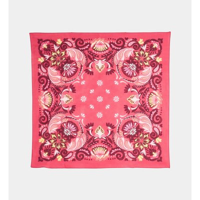 Carré Claudia Floral Coton Bio GALERIES LAFAYETTE