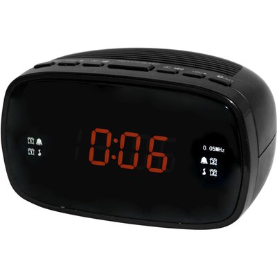 Radio réveil RR-908 Noir LISTO